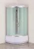 Бокс душовий без гідромасажу Mixxus STRONG SB01-90x90x215-FB SATIN з високим піддоном (MI6884) — Photo 17