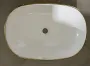 Раковина накладна Mixxus Premium ELLIPSE-0105 EDGE GOLD 600х400х150mm (MP6564) — Photo 14