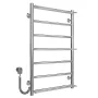 Рушникосушарка електрична Ladder П7 500х800 Deffi нержавіюча сталь (Хром, EF16, Ліве підключення) — Photo 4