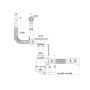 Сифон для кухні Zerix SK-02-C 3 1/2"x40 з різьбовим випуском та круглим переливом (ZX4954) — Photo 3