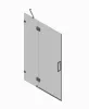 Двері в нішу Koer SR SD04-100x200-TR-01 прозоре скло Easy Clean 10мм, хром (KR5386) — Photo 41