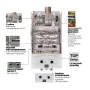 Газова колонка Mixxus GWH-0710 BASIC TURBO WHITE турбована 10 л/хв (WH0028) — Photo 10
