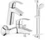 Набір змішувачів Grohe Eurosmart M-Size для ванної кімнати (123246M) — Photo 5