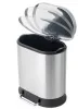 Відро для сміття з плавним закриттям овальне Mixxus Premium Strong-TC0120 SS Color 20л колір наржавійка (MI7081) — Photo 22