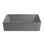 Раковина накладна Mixxus Premium QUADRO-0108 GRAY 550x390x145mm (MP6652) — Photo 16