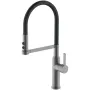 Змішувач для кухні MIXXUS PREMIUM PULL 017 GRAPHITE REFL.BLACK (Кол.графіт+силік.вилив чор.) (MI8278) — Photo 2