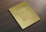Панель змиву пластикова Koer KT-0607-12 157x198x3mm, квадратна, матове золото — Photo 7