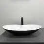 Умивальник (раковина) VBI TURIN BLACK WHITE накладний — Photo 6