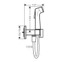 HANSGROHE E гігієнічний душ, зі шлангом 1,25 м і тримачем — Photo 3