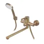 Змішувач для ванни ZERIX REX-006 (EURO) BRUSHED GOLD з нерж. сталі (Колір матове золото) (ZX6119) — Photo 6