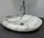 Умивальник (раковина) VBI VICENZA M GREY STONE GLOSSY накладний — Photo 9