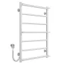 Рушникосушарка електрична Ladder П7 500х800 Deffi нержавіюча сталь (Білий, EF16, Ліве підключення) — Photo 4