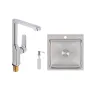 Набір для кухні Vitkov 2 в 1 зі змішувачем (QTVIT9019104FC + LDH5050BRU35375) Chrome — Photo 3