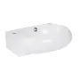 Раковина Qtap Leo 430x290x140 White з донним клапаном QT11115011LW — Photo 11