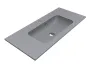 Умивальник DELLA 1000 MIRASTONE GRAY Miraggio — Photo 2