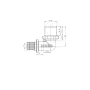 Кутник перехідний із ЗР Koer KA.L06M-16 - 16(2.2mm) x 1/2"M (KR4874) — Photo 6