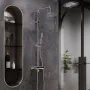 Душова система з душовим ТМС змішувачем полицею, хром Damixa 936760000 Scandinavian Pure — Photo 7