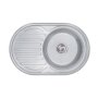Кухонна мийка Lidz 7750 0,6 мм Decor (LIDZ775006DEC) — Photo 2
