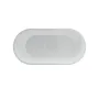 Ванна акрилова окремо стояча суцільнолита PureLine 1600x800 White /MattBlack з сифоном — Photo 3