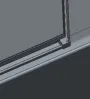 Шторки скляні на ванну розсувні Koer SR BS06-120x150-TR-01 прозоре скло Easy Clean 6мм, хром (KR5945) — Photo 36