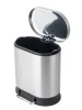 Відро для сміття з плавним закриттям овальне Mixxus Premium Strong-TC0120 SS Color 20л колір наржавійка (MI7081) — Photo 40