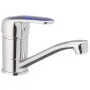Змішувач для умивальника HAIBA MAGIC 555 (15 см) з синьою ручкою (HB0672) — Photo 2