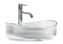 Умивальник (раковина) REA HARPER TRANSPARENT накладний — Photo 5