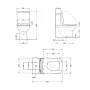 Унітаз-компакт Qtap Crow Eco безобідковий з сідінням Soft-close QTCRO27W48750 — Photo 11