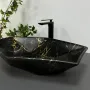 Умивальник (раковина) VBI VENEZIA MARBLE BLACK MATT накладний — Photo 7