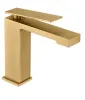 IMEX PISA BRUSHED GOLD Змішувач для умивальника, PVD матове золото — Photo 3