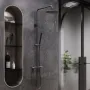 Душова система з душовим ТМС змішувачем, чорний Damixa 936800300 Scandinavian Pure — Photo 7