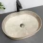 Умивальник (раковина) VBI VERONA 50 BEIGE STONE MATT накладний — Photo 5