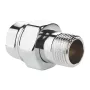 Згін американка (хром) 1 "прямий Koer KR.341.chr (KR2704) — Photo 2