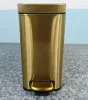 Відро для сміття з плавним закриттям прямокутне Mixxus Premium Quadro-TC0105 Brushed Gold 5 л (колір матове золото) (MI8394) — Photo 48