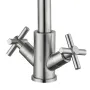 Змішувач для кухні Lidz Wind 161F двохвентильний LDWIN161FNKS46098 Nickel — Photo 6