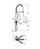 Змішувач для кухні з гнучким виливом Grohe Eurocube (31395000) — Photo 21