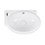 Раковина Qtap Leo 430x290x140 White з донним клапаном QT11115011LW — Photo 8