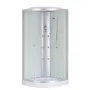 Бокс душовий з гідромасажем Mixxus STRONG SBH02-90x90x215-FB SATIN низький піддон (MI6890) — Photo 13