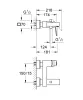 Змішувач для ванни Grohe Eurocube (23140000) — Photo 10