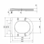 Сидіння для унітаза (Grand) 425х363х30 мм, White, з мікроліфтом Slim Duroplast, Quick Relase Qtap — Photo 6