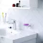 Скляна мильниця з настінним тримачем AM.PM A8034200 Like — Photo 9