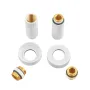 Комплект подовжувачів Koer KF.SET.06MF WHITE 1/2Fx1/2M білий (KR5850) — Photo 8