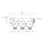 Колектор Icma 3/4&quot; 3 виходи №227 — Photo 6