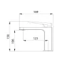 Змішувач для раковини Gemini Loopi QTGEM2701CRM45699 Chrome — Photo 3