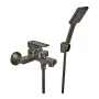 Змішувач для ванної кімнати Haiba Kubus 009 Euro Graphite (HB4007) — Photo 4