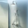 Душ.систем: зм-ач-полиця д/ванни/душу, душ.штанга, верхн. душ 220мм, ручн.душ, хром AM.PM F0785A700 X-Joy — Photo 9