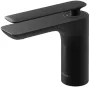 Змішувач для раковини (умивальника) KOHLMAN EXPERIENCE BLACK MATT низький * — Photo 3