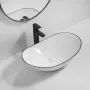 Раковина накладна Mixxus Premium WAVE-0105 EDGE BLACK 620х360х160mm (MP6556) — Photo 12
