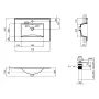 Раковина Qtap Albatross New 710x465x180 White з донним клапаном QT0111750670W — Photo 8