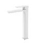 Змішувач для раковини Qtap Gemini високий QTGEM269CRW45679 Chrome/White — Photo 2